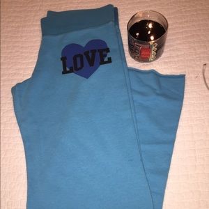 ⭐️ PINK Victoria’s Secret ⭐️ Blue Wide Leg